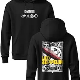 indissh Hoodies | Unisex Hoodie Sweatshirt Music Front Back Printed for Both Girls and Boys MU-LEDZ-picture-13