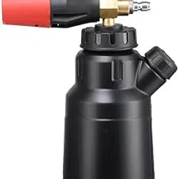 Starq 1 Ltr Blaster Pro New Advance Adjustable Pro Foam Lance/Cannon with Unique Side filling for Thick Clinging Foam, 1000 PSI, 1.1mm Orifice, Brass/ABS Nozzle,1/4" with Quick Connector Black (FL3)-picture-29