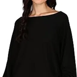 Women's Off-Shoulder Knitted Top | Full Sleeve Slim Fit Sweater Style | Stretchable & Soft Fabric | Stylish for Casual & Party Outfits-image-34