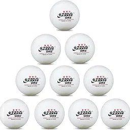 AMIRDE DHS 3-Star Premium 40+ Table Tennis Balls White Ping Pong Balls Tournament-Level 40+ ABS Professional Perfect Sphere for Perfect Spin, Excellent Accuracy, Reliable Bounce (10Pack)-picture-20