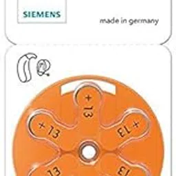 Siemens Signia Hearing Aid Batteries Mercury Free (Size 13No, 2 Strip Total 12 Batteries) Orange-picture-10