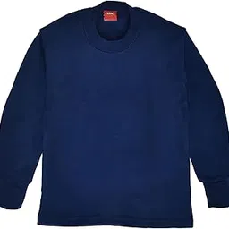 Lux Cottswool Girl's Full Sleeves Round Neck Thermal Vest | Thermal Top for Girls | KIDO-picture-15