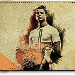 shopmantra CR7 Cristiano Ronaldo Wallet for Boys | Durable & Stylish Faux Leather Bi-Fold Wallet for Football Fans | Gift for Boys, Teens-picture-47