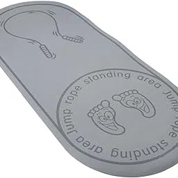 BNF Exercise Skipping Mat High Density Dance Cushion Yoga Mat Buffer Pad Gray | Sporting Goods | Fitness, Running & Yoga | Fitness Equipment & Gear | Exercise Mats-image-84