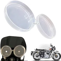 Dhe Best Bike Dashboard Screen Protector Speedometer Cover/Cap Set of 2 Compatible with RE Interceptor 650 and Continental GT 650-image-43
