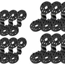 JAZZY PEARLS® 2x20Pcs Sun Shading Net Clip Tent Clips for Shade Netting Greenhouse Bird Nets-image-25