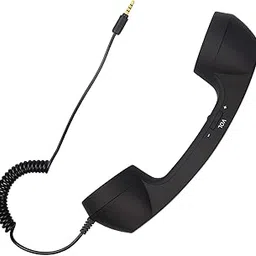 Drumstone (𝗦𝗽𝗲𝗰𝗶𝗮𝗹 𝟱 𝗬𝗲𝗮𝗿𝘀 𝗪𝗮𝗿𝗿𝗮𝗻𝘁𝘆) Limited Edition Retro Phone Handset: 99% Radiation Reduction, Volume Control & One-Touch Pick-Up + 1-Year Extended Warranty!-image-7