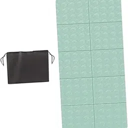 JAZZY PEARLS® Exercise Pilates Mat Gift Gymnastics Athletes Home Fitness Foldable Yoga Mat Green-Sporting Goods-Fitness, Running & Yoga-Fitness Equipment & Gear-Exercise Mats-image-44
