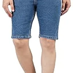 studio nexx Men's Cotton Denim Shorts-picture-25
