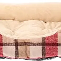 balacoo Christmas Themed Cotton Warm Sleeping Bed for Cats Dogs Cozy Indoor Hut for Design for Comfort and Security Holiday-picture-17