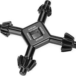 AASONS Chuck Key 4 in 1 Drill Chuck Key, Multifunctional Steel Durable Drills Chuck Key Fit Handheld Drilling Tool, Light Weight and Convenient Suitable for Most Drills & Power Tools-image-49