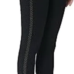 instacrysta Women's Jeggings Slim fit Jeans with 4 Stone Patti Design Stretchable Pant with Black (Size 30-44)-picture-27