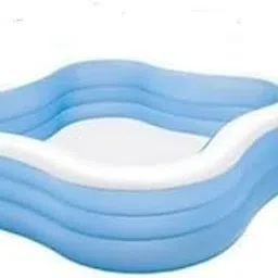 Kindertales Swim Center Family Pool, Multicolor Inflatable Swimming Pool, Spacious and Durable, Perfect for Family Fun and Outdoor Relaxation-image-9
