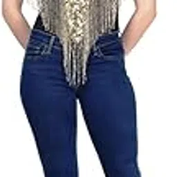 Women's Net New Hand Bead Embroidery Designer Ponchu-picture-42