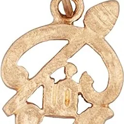 rvk Temple Needs Om Vel Pendant – Gold-Plated, 3 cm x 1.5 cm, 4.2 g Spiritual Locket for Men & Women, Lord Murugan Symbol Jewelry-picture-15
