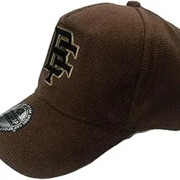 Rocking Fashion caps Sport Cap Unisex Cotton Baseball Cap, Brown, Adjustable Strap, Classic Theme, Solid Pattern, Free Size, for Casual-picture-16