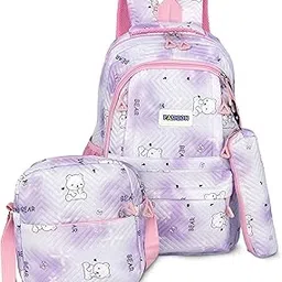storite 3 in 1 Combo Backpack for Kids Girls Stylish Durable Water-Resistant Backpack Shoulder School Bags Great for Birthdays Gifts-picture-49