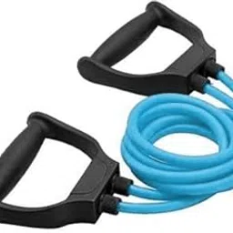 aln ALN® Double Toning Tube Pull Rope Elastic Resistance Bands Fitness Rope Rubber Bands for Fitness Exercise Double Resistance Tube-picture-12