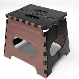 BoldBlossom Foldable Plastic Step Stool for Adults & Kids – Compact, Portable, Non-Slip Folding Stool for Kitchen, Bathroom, Home & Outdoor Use-image-6