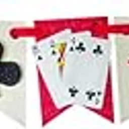 Wanna Party Cards Party Glitter Paper Banner/Casino Banner for Diwali Cards Party Decoration Items-picture-25