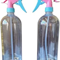 1 Liter Pressure Spray Pump Bottle with Adjustable Nozzle | Heavy Duty Gardening Water Pump Sprayer | Water Sprayer for Home Garden Lawn Plants Watering &Cleaning | Pack of 2 | Multicolor-image-67