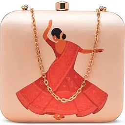 artklim Twirl of Tradition Printed Clutch-picture-31