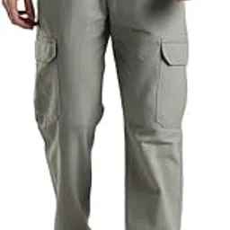 never neud Men's Lazy Linen Cargo Pants | Stylish Relaxed Fit 6 Pocketed Cargo Trousers for Men | 98% Cotton 2% Linen | Mid Rise | Comfortable Casual Pants | Elastic Waist with Drawstring-picture-37