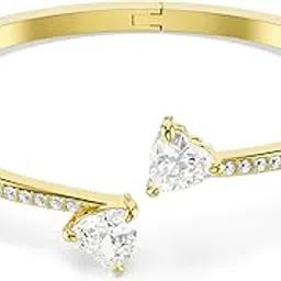 swarovski Mesmera Attract bracelet, Heart, White, Gold coloured top layer-picture-47