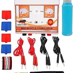 NARAYANI TRADERS Mini Body Massager Stimulator Digital Led Machine Electrical Muscle Stimulator Ems Stimulator With One Year Warranty (Pack 1), Multicolour-picture-4