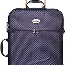 city bag High Density Polister Trolley Bag and Travel Bag 61CM 24 INCH (Blue)-picture-14