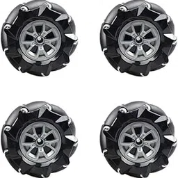 THE STYLE SUTRA® 4pcs 80/97mm Omnidirectional Mecanum Wheel with Coupling C | Business & Industrial | Automation Motors & Drives | Industrial Robotic Arms-picture-27