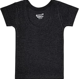 bodycare Unisex Slim Fit Thermal Tops Round Neck Half Sleeves Pack Of 1-picture-12