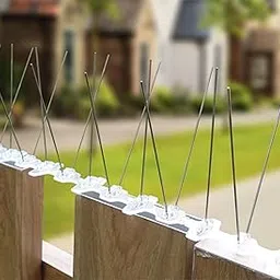 Chipku Stainless Steel Bird & Pigeon Spikes Pack of 2 – Anti-Bird Control Spikes for AC, Balcony Railings, Windows | Durable & Humane Protection from Pigeons, Dogs, Monkeys & Crows-picture-11