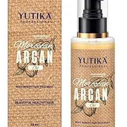 yuthika Yutika Professional Moroccan Argan Oil for Hair - 30ml, Silky, Shiny & Nourished Hair Oil for Men & Women-picture-15