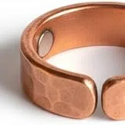 Eden Ring – Adjustable Copper Healing Crystal Ring for Energy Balance, Chakra Alignment & Spiritual Wellness-image-0