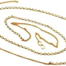 Gold Belly body hip kamar Chain vaddanam ottyanam kamarpatta waist belt for Girls-picture-19