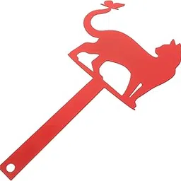 VOSAREA Cat Shape Mailbox Flag Stake Sign Weatherproof Decor for Garden Lawn Mailbox Charming Cat and Outdoor Ornament-picture-40