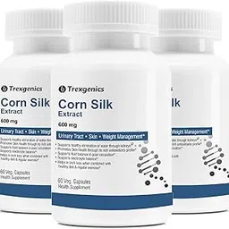 Trexgenics® CORN SILK extract 600 mg for Kidney care, Skin, Weight Management (60 Vcaps) (3)-picture-17