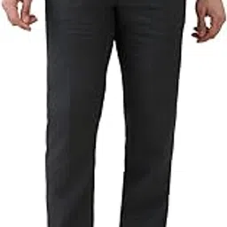 raymond Men Contemporary Fit Shark Skin Pattern Poly Wool Blend Flat Front Formal Trouser-picture-12