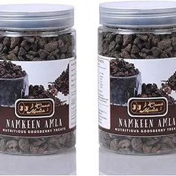 J J crunch N munch Dried Amla Pachak | Salted Amla | Awla Supari | Indian Gooseberry, Sukha Amla | Namkeen Amla | Healthy Dried Mouth Freshener Jar (350)-picture-47