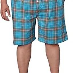 urban scottish Men's Plus Size Boxers | 100% Cotton | Regular Fit, Mid Rise | Print Pattern | 2 Side Pockets-picture-22