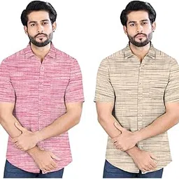 Khadi Light Jharna Half Sleeves Shirt-picture-51