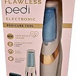 Pretty Gril Flawless Electronic Pedicure Tool, Dual Speed, 2 Roller Heads, Rechargeable-picture-27