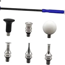 The Style Sutra Dent Repair Tools Kit Practical Ergonomic Handle DIY Fix with 6 Heads Hammer Blue|Motors | Automotive Tools & Supplies | Automotive Repair Kits | 1 Paintless Dent Repair Tools Set-picture-27