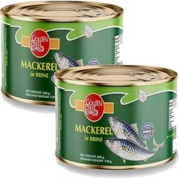 Golden Prize Mackerel in Brine, 200g (Pack of 2)-picture-28