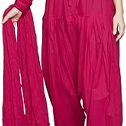 prabha creations Women's Plus Size Patiyala Pants with Dupatta-picture-38