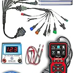 Danlite BS6 Bike Scanning Cable (21 Coplar) with ELM 327 OBD-II Scanner, V519 OBD-II Scanner, DC Voltage Tester Fule Pressure Checking Device, Comptable with All BS6- BS7 Bikes.-picture-15