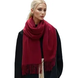 the dds store Women's Scarf Pashmina Shawls and Wraps for Evening Dresses Travel Office Winter Wedding for Evening Dresses Large Soft Warm Scarves-picture-36