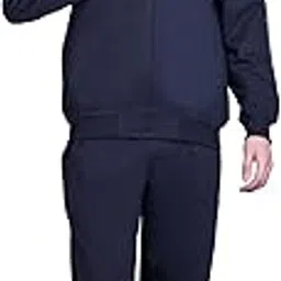 jinxer Men’s Warm Solid Fleece Perfect Winter Track Suit, Night Dress, Loungewear, Nightwear, Night Suit, Daily Use Top n Pyjama Set with Pocket-picture-34