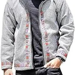 loom himalaya Comfy Pahadi Zipper Hoodie Jacket in Kullu Design-picture-16
